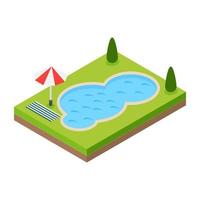 Swimming Pool Concepts vector