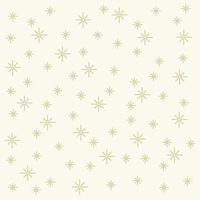 un patrón de estrellas doradas. Fondo de destellos celestiales para papel artesanal. hermosa textura de estrellas pintadas sobre fondo beige. ilustración vectorial vector