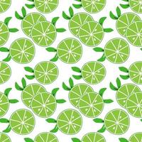 Summer fruit seamless pattern,citrin background vector