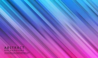 Abstract 3D geometric background overlap layer on bright space with colorful stripes decoration. Modern template element future style concept for flyer, card, cover, brochure, or landing page vector