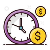 Time is Money vector