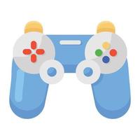 Gamepad vector in modern flat style