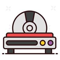 Cd player vector style