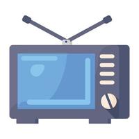 design of television vintage vector