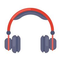 design of headphones vector