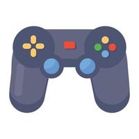 Electronic gamepad vector style