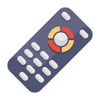 Electronic remote icon design vector