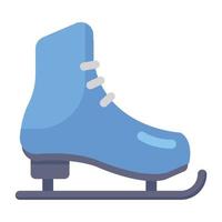 Ice Skating Shoe vector