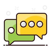 Comments icon design vector