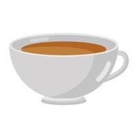 Tea cup icon design vector