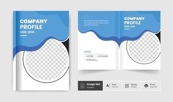 business brochure design cover template colorful creative modern bi fold brochure corporate presentation abstract theme use for multipurpose vector