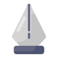 Fountain pen icon design of a stationery vector