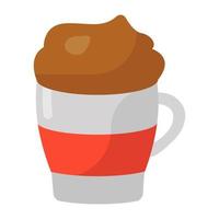 Mocha icon design chocolate vector