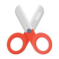 scissors in modern vector