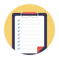 Todo List Concepts vector