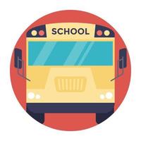 School Bus  Concepts vector