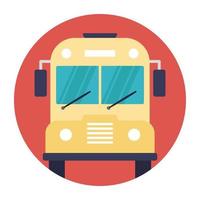 School Bus Concepts vector