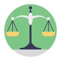 Balance Scale Concepts vector