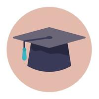 Trendy Mortarboard Concepts vector