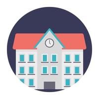 School Building Concepts vector