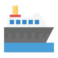 Trendy Ship Concepts vector