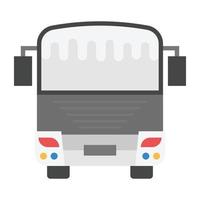 Trendy Bus Concepts vector