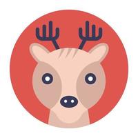 Trendy Reindeer Concepts vector