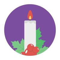 conceptos de velas de moda vector