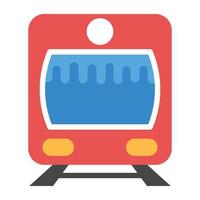 Trendy Train Concepts vector