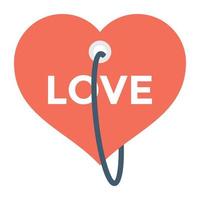 Heart Tag Concepts vector