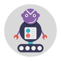 Robot Packaging Concepts vector