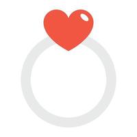 Heart Ring Concepts vector