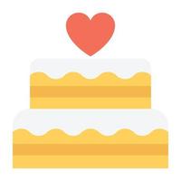 Trendy Cake Concepts vector