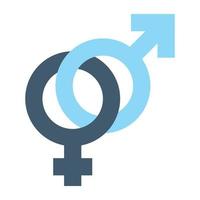 Gender Symbols Concepts vector