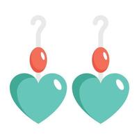 Trendy Earrings Concepts vector