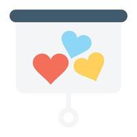 Trendy Hearts Concepts vector