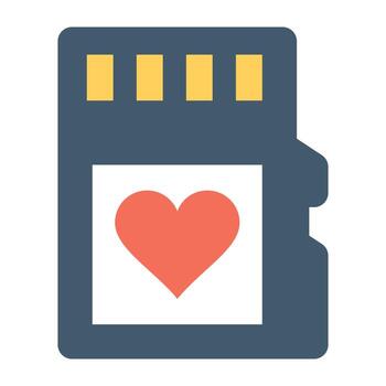 Memory Card Concepts vector