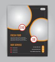 Creative Stylish Flyer Design Template vector