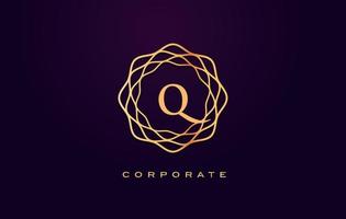 q Luxury Logo. Monogram Letter Design Vector