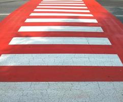 zebra crossing sign photo