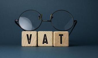 Words with VAT , Business Concept idea