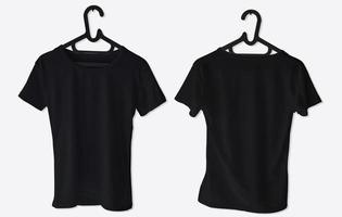 Blank Tshirt mockup template photo