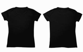 Blank Tshirt mockup template photo