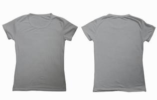 Blank Tshirt mockup template photo