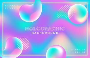 Abstract Holographic Background vector