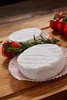 Italian tomino cheese photo
