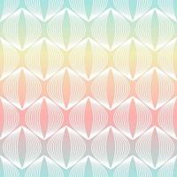 Abstract geometric line seamless pattern vector