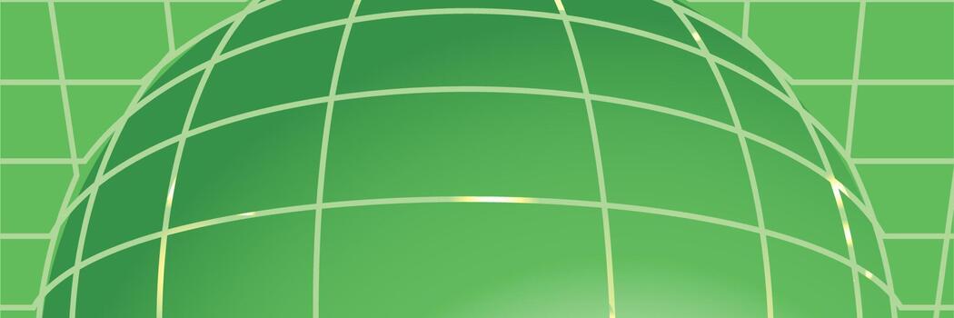 banner template design with header interface gradient style vector