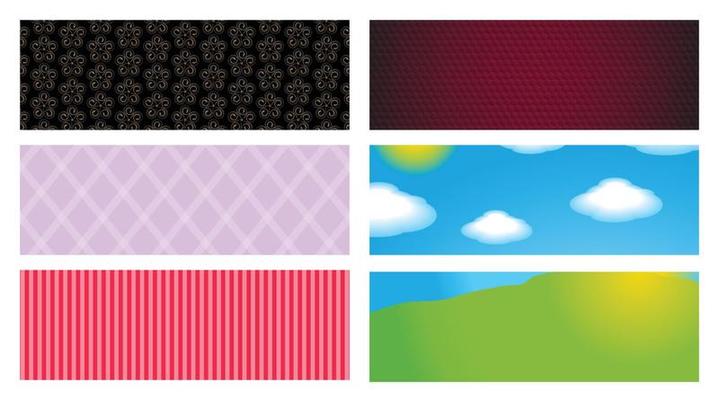 abstract background banner with color creative digital light modern