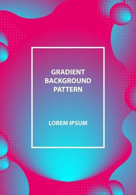 banner gradient background modern with colorful style gradient color